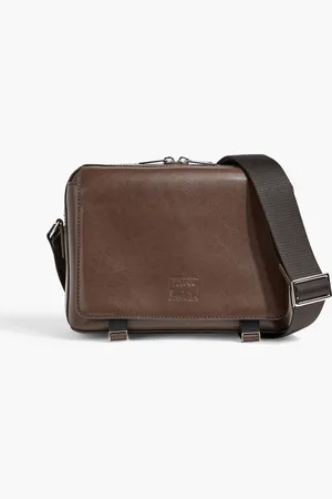 Paul Smith Messenger Bag aus Leder - Braun - OneSize