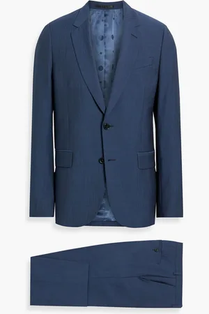 Paul Smith Anzug aus Wolle mit Fischgratmuster - - US 40
