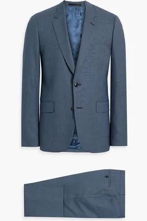 Paul Smith Anzug aus Wolle mit Hahnentrittmuster - - US 36