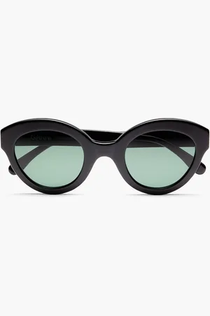 Ganni Sonnenbrille mit Butterfly-Rahmen aus Azetat - - OneSize
