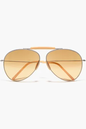 Acne Studios Pilotensonnenbrille aus Metall - Metallic - OneSize