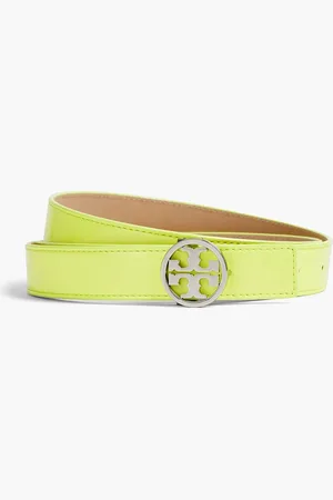 Tory Burch Miller Gürtel aus Lackleder - Gelb - M