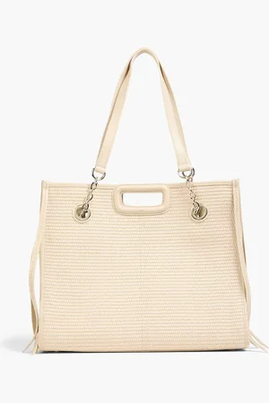 Maje Schultertasche aus Raffiabastimitat - Neutral - OneSize