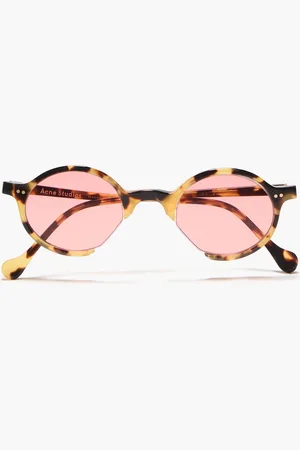 Acne Studios Sonnenbrille mit rundem Rahmen aus Azetat - - OneSize