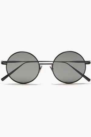 Acne Studios Sonnenbrille mit rundem Rahmen aus Metall - - OneSize