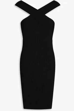 AUTUMN CASHMERE Minikleid aus Rippstrick - - XL