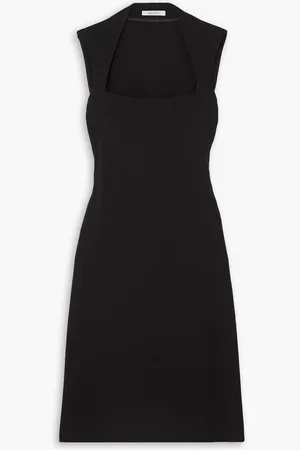 Gauchere Midikleid aus Crêpe - - FR 34