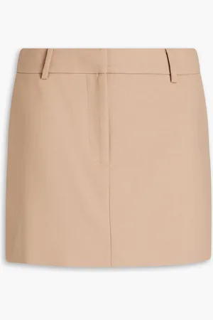 Anna Quan Minirock aus Twill - Neutral - UK 12