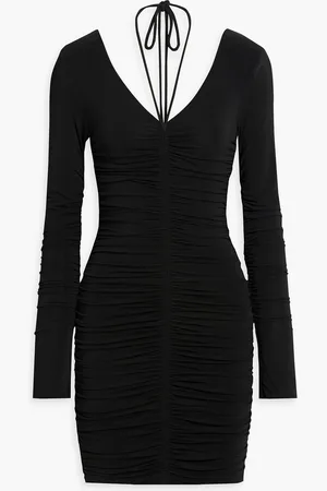 A.L.C. Violet gerafftes Minikleid aus Stretch-Jersey - - S
