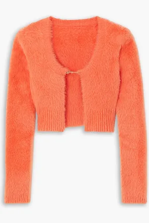 Jacquemus Neve verkürzter Cardigan aus gebürstetem Stretch-Strick - - FR 32