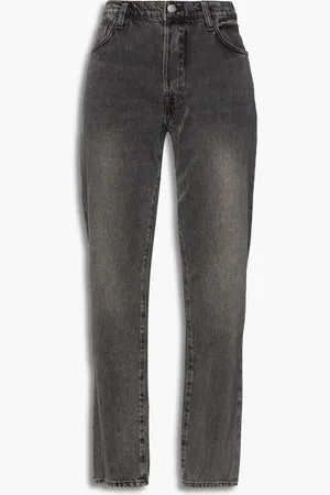 Frame Le Slouch Boyfriend-Jeans in ausgewaschener Optik - Grau - 23