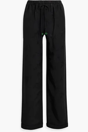 Alexander Wang Hose mit geradem Bein aus glänzendem Jacquard - - S