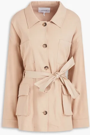 Frame Jacke aus einer Leinenmischung - Neutral - XL