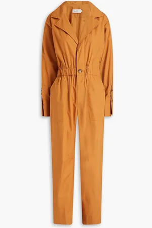 A.L.C. Blake Jumpsuit aus einer Baumwoll-Tencel™-Mischung - Braun - US 0