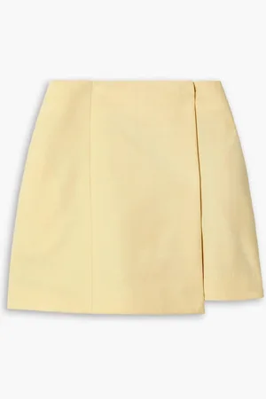 Anna Quan Harvey mehrlagige Shorts aus Twill - Weiß - UK 14