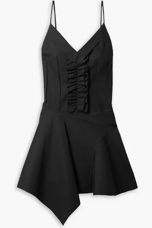Commission Minikleid aus Baumwollpopeline mit Rüschen - - US 2