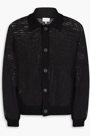 Frame Cardigan aus Häkelstrick aus Baumwolle - - S