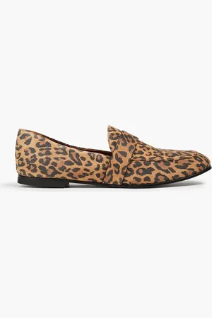 Bash Campbell Loafers aus Veloursleder mit Leopardenprint - - EU 36