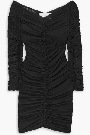 AZ FACTORY Ester Manas gerafftes Minikleid aus Stretch-Mesh - - FR 36
