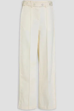 3.1 Phillip Lim Cotton-twill wide-leg pants - Weiß - US 2