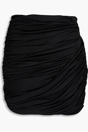 GAUGE81 Sabile drapierter Minirock aus Satin-Jersey - - XL