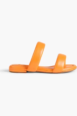 ALEXANDRE BIRMAN Lilla Sandalen aus wattiertem Leder - - EU 35