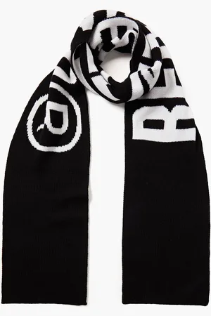 RED(V) Jacquard-knit wool scarf - - OneSize