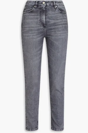 IRO Skinny Jeans mit mittlerer Leibhöhe - Grau - 24