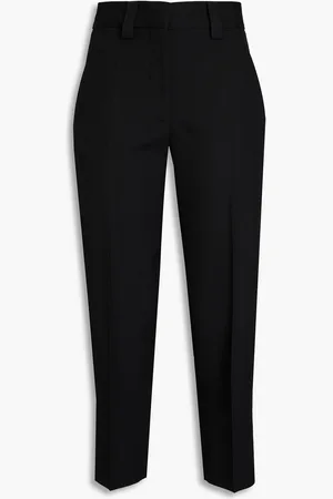 Acne Studios Cropped Karottenhose aus Grain de Poudre - - DE 32