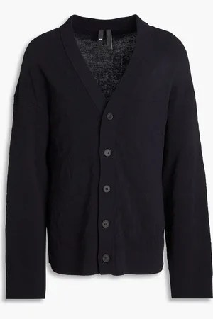 Y-3 Cardigan aus Cloqué aus einer Baumwollmischung - - L