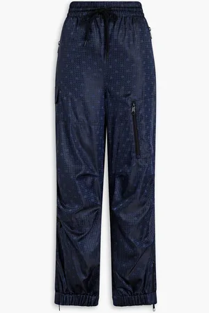 Alexander Wang Karottenhose aus Jacquard - Blau - L