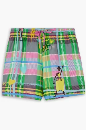 AZ FACTORY Chromatic Love bedruckte Seidenshorts - - FR 36