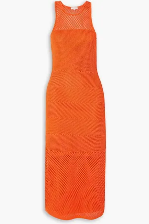 A.L.C. Roland Midikleid aus gehäkelter Baumwolle - - M