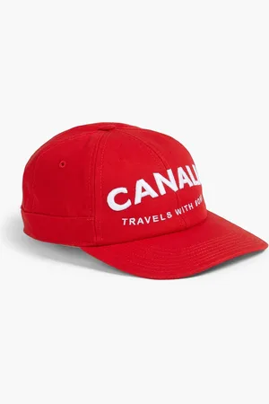 CANALI Baseballcap aus Baumwoll-Canvas mit Stickereien - - 57 cm