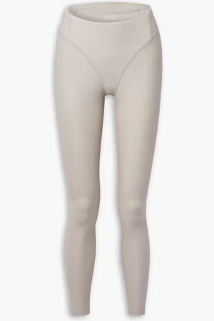 District Vision Tara Leggings aus recyceltem Stretch-Material mit Prints - Grau - L