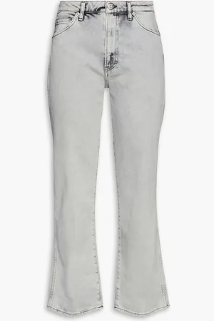 3x1 Emma hoch sitzende Bootcut-Jeans - Grau - 23