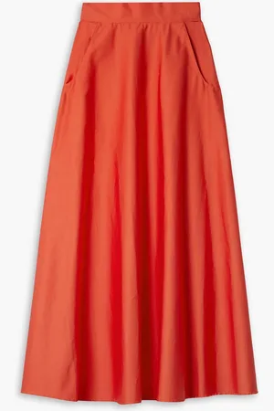 Bondi Born Grenada Maxirock aus Satin aus einer Baumwollmischung - - XS