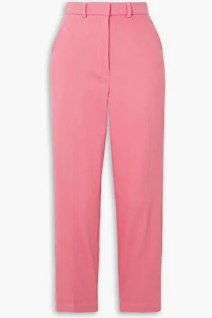 Thebe Magugu Hose mit geradem Bein aus Wolle - Pink - S
