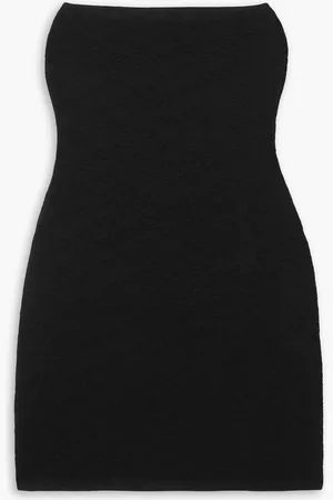 Alexander Wang Trägerloses Minikleid aus Jacquard-Strick - - XS