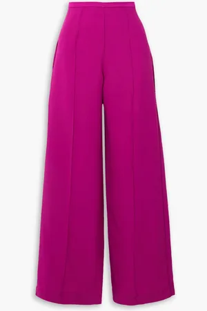 ‎Taller Marmo‎ Eclipse Hose mit weitem Bein aus Duchesse-Satin - Lila - IT 44