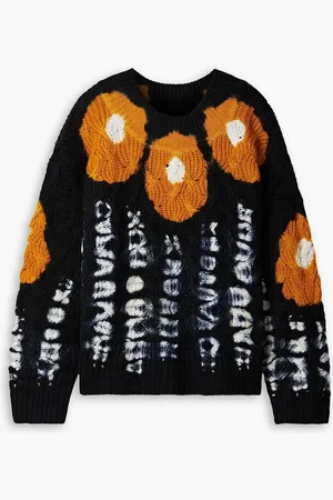 Altuzarra Lagune Pullover aus Kaschmir in Zopfstrick mit Batikmuster - - S