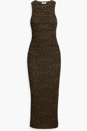 Nanushka Rilo Midikleid aus Jersey mit Print und Cut-outs - - XS