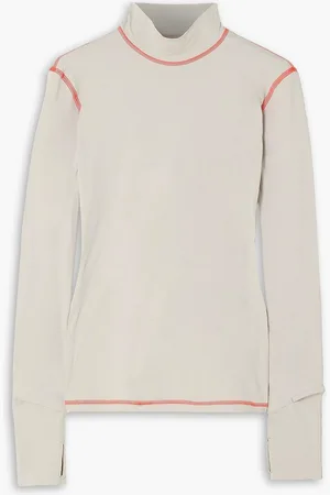 Aztech Next to Skin Skioberteil aus Stretch-Jersey mit Stehkragen - Grau - L