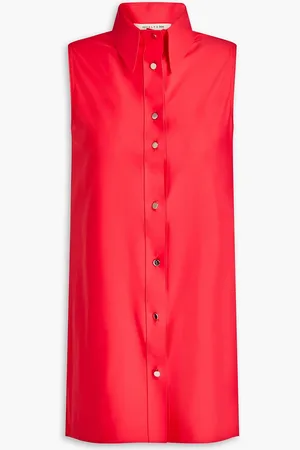 1017 ALYX 9SM Rea Hemdkleid in Minilänge aus Stretch-Material - Orange - IT 38