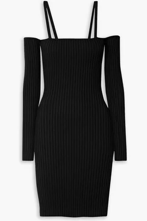 Anna Quan Jaida Minikleid aus gerippter Stretch-Baumwolle mit Cut-outs - - UK 14
