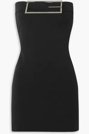 16Arlington Althenea trägerloses Minikleid aus Stretch-Crêpe mit Verzierung - - UK 12