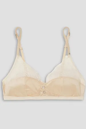 LOVE Stories Celia Soft-BH aus Satin und Spitze - Weiß - IT II A