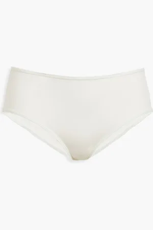 ZIMMERMANN Halbhohes Höschen aus Stretch-Baumwoll-Jersey mit Print - - M/L