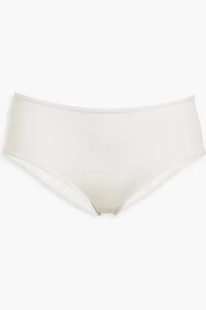 ZIMMERMANN Halbhohes Höschen aus Stretch-Baumwoll-Jersey mit Print - - S/M