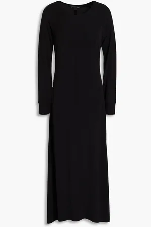 James Perse Midikleid aus Jersey - - 0